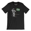 Portland Flag Moonman Men/Unisex T-Shirt-Black-Allegiant Goods Co. Vintage Sports Apparel