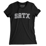 Satx Varsity Women's T-Shirt-Allegiant Goods Co. Vintage Sports Apparel
