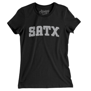 Satx Varsity Women's T-Shirt-Allegiant Goods Co. Vintage Sports Apparel