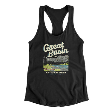 Great Basin National Park Women's Racerback Tank-Allegiant Goods Co. Vintage Sports Apparel