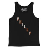 Philly Hockey Jersey Men/Unisex Tank Top-Black-Allegiant Goods Co. Vintage Sports Apparel