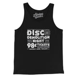 Disco Demolition Night Men/Unisex Tank Top-Allegiant Goods Co. Vintage Sports Apparel