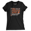 The Freezer Bowl Women's T-Shirt-Black-Allegiant Goods Co. Vintage Sports Apparel