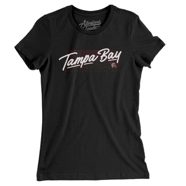 Tampa Bay Retro Women's T-Shirt-Allegiant Goods Co. Vintage Sports Apparel
