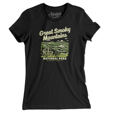 Great Smoky Mountains National Park Women's T-Shirt-Allegiant Goods Co. Vintage Sports Apparel