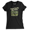 Great Smoky Mountains National Park Women's T-Shirt-Black-Allegiant Goods Co. Vintage Sports Apparel