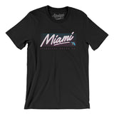 Miami Retro Men/Unisex T-Shirt-Allegiant Goods Co. Vintage Sports Apparel