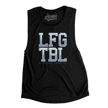 Lfg Tbl Women's Flowey Scoopneck Muscle Tank-Allegiant Goods Co. Vintage Sports Apparel