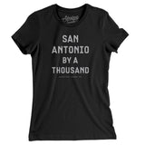 San Antonio By A Thousand Women's T-Shirt-Allegiant Goods Co. Vintage Sports Apparel