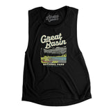 Great Basin National Park Women's Flowey Scoopneck Muscle Tank-Allegiant Goods Co. Vintage Sports Apparel