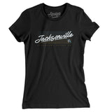 Jacksonville Retro Women's T-Shirt-Allegiant Goods Co. Vintage Sports Apparel