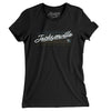 Jacksonville Retro Women's T-Shirt-Black-Allegiant Goods Co. Vintage Sports Apparel