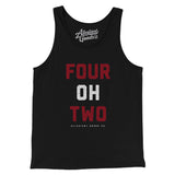 Lincoln 402 Men/Unisex Tank Top-Black-Allegiant Goods Co. Vintage Sports Apparel