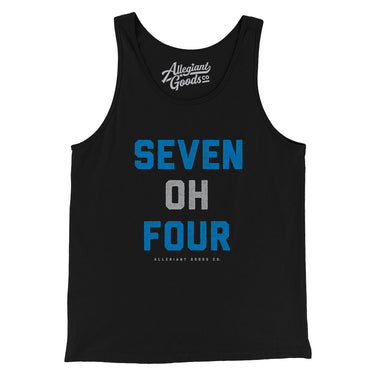 Charlotte 704 Men/Unisex Tank Top-Allegiant Goods Co. Vintage Sports Apparel