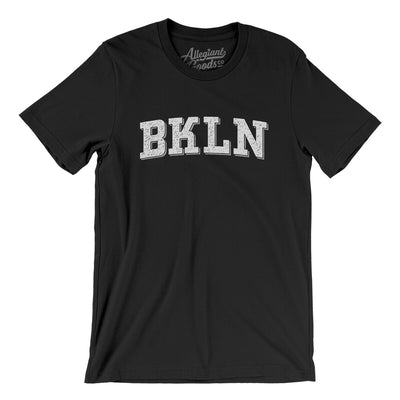 BKLN Varsity Men/Unisex T-Shirt-Black-Allegiant Goods Co. Vintage Sports Apparel