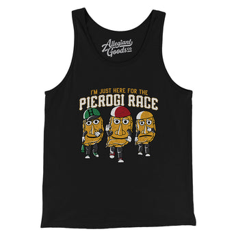 I’m Just Here For The Pierogi Race Men/Unisex Tank Top-Allegiant Goods Co. Vintage Sports Apparel
