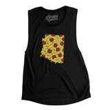 Arizona Pizza State Women's Flowey Scoopneck Muscle Tank-Allegiant Goods Co. Vintage Sports Apparel