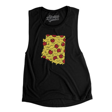 Arizona Pizza State Women's Flowey Scoopneck Muscle Tank-Allegiant Goods Co. Vintage Sports Apparel