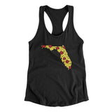 Florida Pizza State Women's Racerback Tank-Allegiant Goods Co. Vintage Sports Apparel