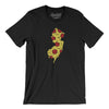 New Jersey Pizza State Men/Unisex T-Shirt-Black-Allegiant Goods Co. Vintage Sports Apparel