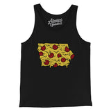Iowa Pizza State Men/Unisex Tank Top-Allegiant Goods Co. Vintage Sports Apparel