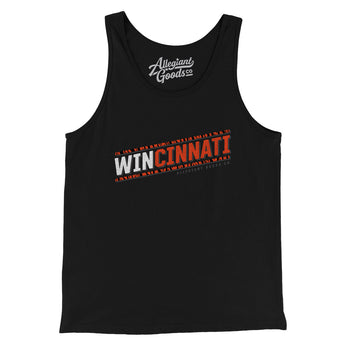 Wincinnati Men/Unisex Tank Top-Allegiant Goods Co. Vintage Sports Apparel