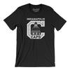 Indianapolis Caps Men/Unisex T-Shirt-Black-Allegiant Goods Co. Vintage Sports Apparel