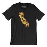 California Pizza State Men/Unisex T-Shirt-Allegiant Goods Co. Vintage Sports Apparel