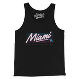 Miami Retro Men/Unisex Tank Top-Allegiant Goods Co. Vintage Sports Apparel