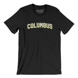 Columbus Varsity Men/Unisex T-Shirt-Black-Allegiant Goods Co. Vintage Sports Apparel