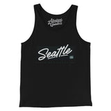 Seattle Retro Men/Unisex Tank Top-Allegiant Goods Co. Vintage Sports Apparel