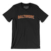Baltimore Varsity Men/Unisex T-Shirt-Black-Allegiant Goods Co. Vintage Sports Apparel