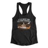 It’s A Great Day For Some Baseball Women's Racerback Tank-Allegiant Goods Co. Vintage Sports Apparel