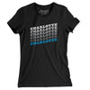 Charlotte Vintage Repeat Women's T-Shirt-Black-Allegiant Goods Co. Vintage Sports Apparel
