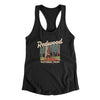 Redwood National Park Women's Racerback Tank-Black-Allegiant Goods Co. Vintage Sports Apparel