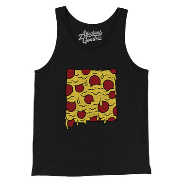 New Mexico Pizza State Men/Unisex Tank Top-Allegiant Goods Co. Vintage Sports Apparel