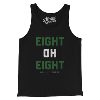 Honolulu 808 Area Code Men/Unisex Tank Top-Black-Allegiant Goods Co. Vintage Sports Apparel