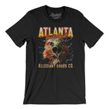 Atlanta Basketball Throwback Mascot Men/Unisex T-Shirt-Allegiant Goods Co. Vintage Sports Apparel