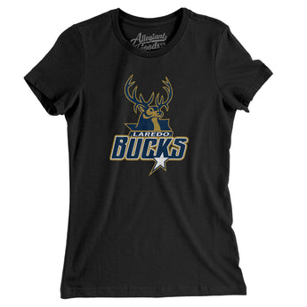 Laredo Bucks Women's T-Shirt-Allegiant Goods Co. Vintage Sports Apparel