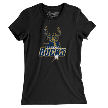 Laredo Bucks Women's T-Shirt-Allegiant Goods Co. Vintage Sports Apparel