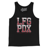 Lfg Pdx Men/Unisex Tank Top-Allegiant Goods Co. Vintage Sports Apparel