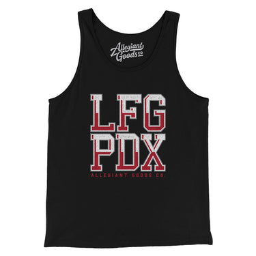 Lfg Pdx Men/Unisex Tank Top-Allegiant Goods Co. Vintage Sports Apparel