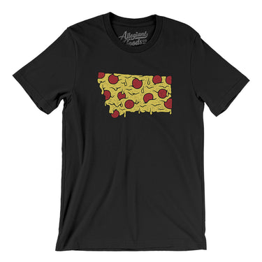 Montana Pizza State Men/Unisex T-Shirt-Allegiant Goods Co. Vintage Sports Apparel