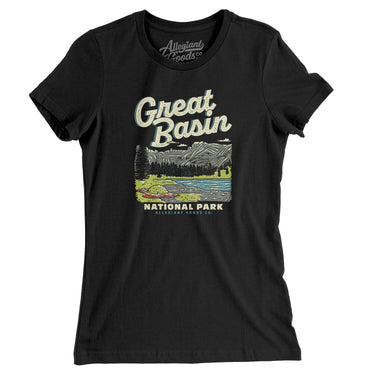 Great Basin National Park Women's T-Shirt-Allegiant Goods Co. Vintage Sports Apparel