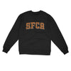 Sfca Varsity Midweight Crewneck Sweatshirt-Black-Allegiant Goods Co. Vintage Sports Apparel