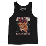 Arizona Hockey Throwback Mascot Men/Unisex Tank Top-Allegiant Goods Co. Vintage Sports Apparel