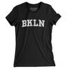 BKLN Varsity Women's T-Shirt-Black-Allegiant Goods Co. Vintage Sports Apparel