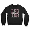 Lfg Tor Midweight French Terry Crewneck Sweatshirt-Black-Allegiant Goods Co. Vintage Sports Apparel