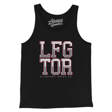Lfg Tor Men/Unisex Tank Top-Black-Allegiant Goods Co. Vintage Sports Apparel