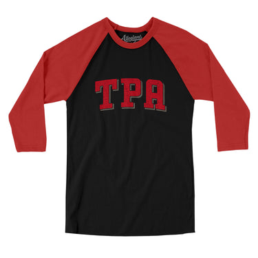 TPA Varsity Men/Unisex Raglan 3/4 Sleeve T-Shirt-Allegiant Goods Co. Vintage Sports Apparel